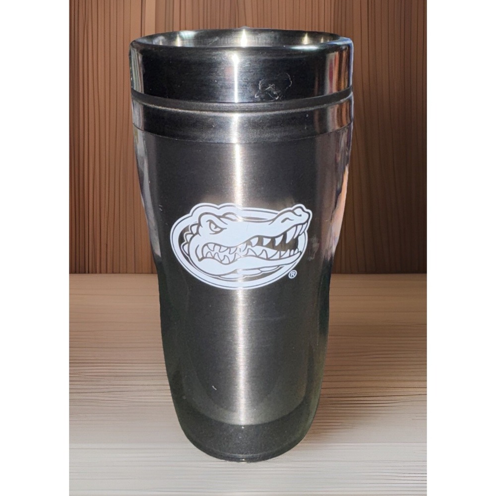 Gators Stainless Steel/Insulated Travel Mug w/lid - Tumbler 16oz
